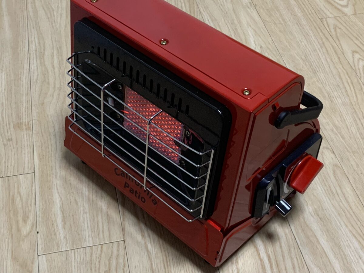 販売終了したカリフォルニアパティオを運良くゲット！冬キャンプで使っ