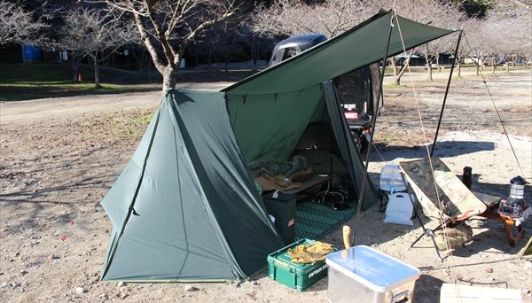 DDハンモック｜SuperLight A Frame Tent｜実例キャンプスタイル