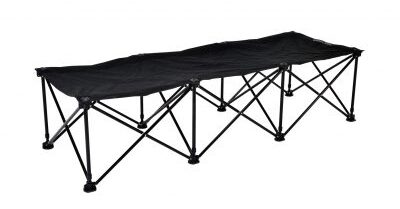 ユニフレーム2024年新商品「リラックスコット オールブラック