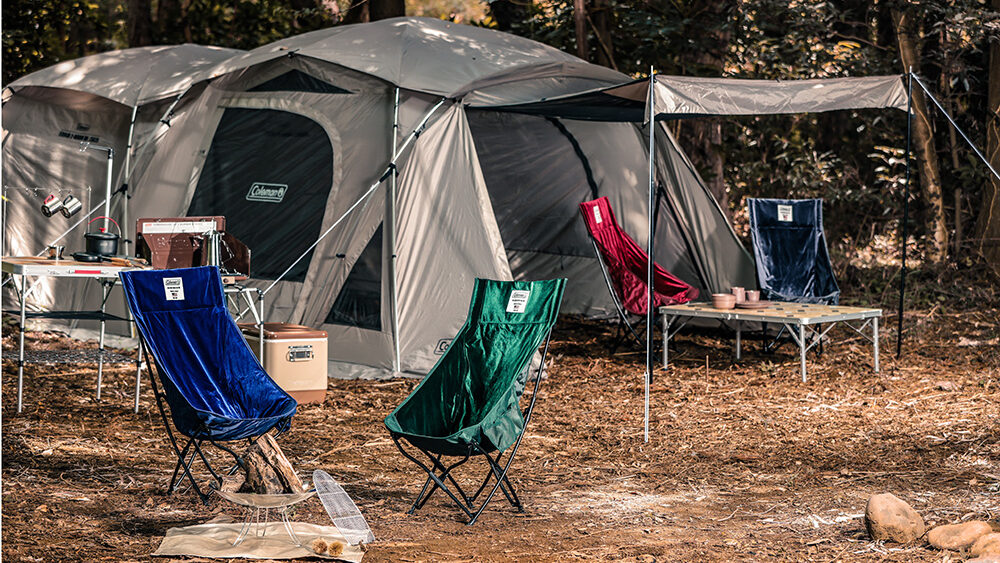 コールマン2024年新商品「ヒーリングチェアNX HB ベロアモデル