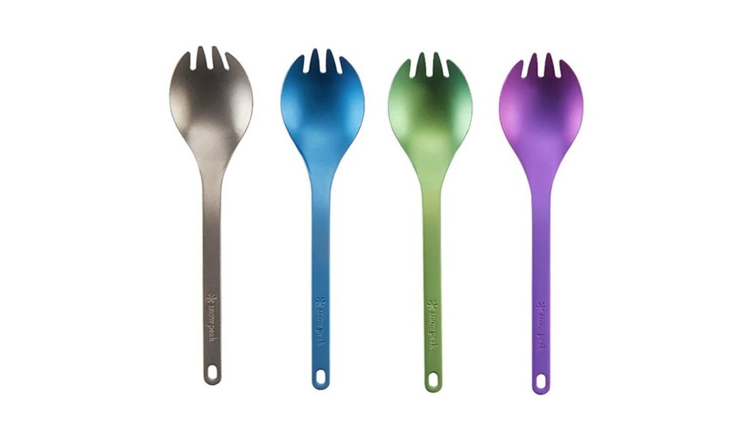 スノーピークからUSA限定色の「チタン先割れスプーン」登場 | キャンプ