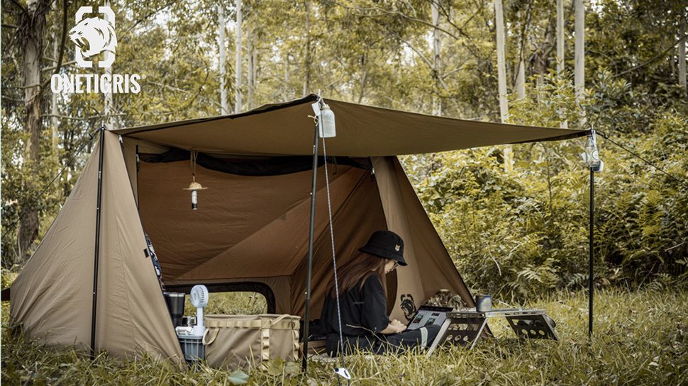 OneTigrisからソロ用パップテント「BLACK ORCA 2.0」登場 | キャンプ