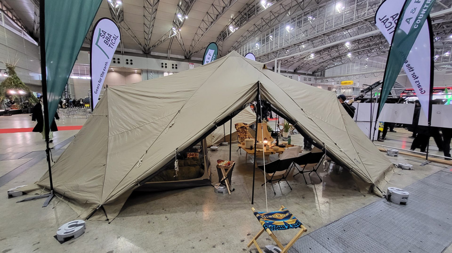 サバティカル2023年新テント「モーニンググローリー シンセティック