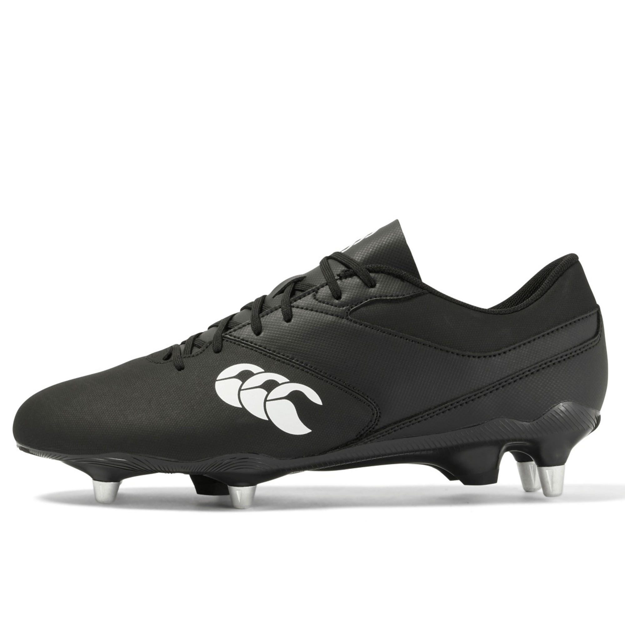 Canterbury Phoenix Raze Rugby Cleat - Soft Ground Boot - Black