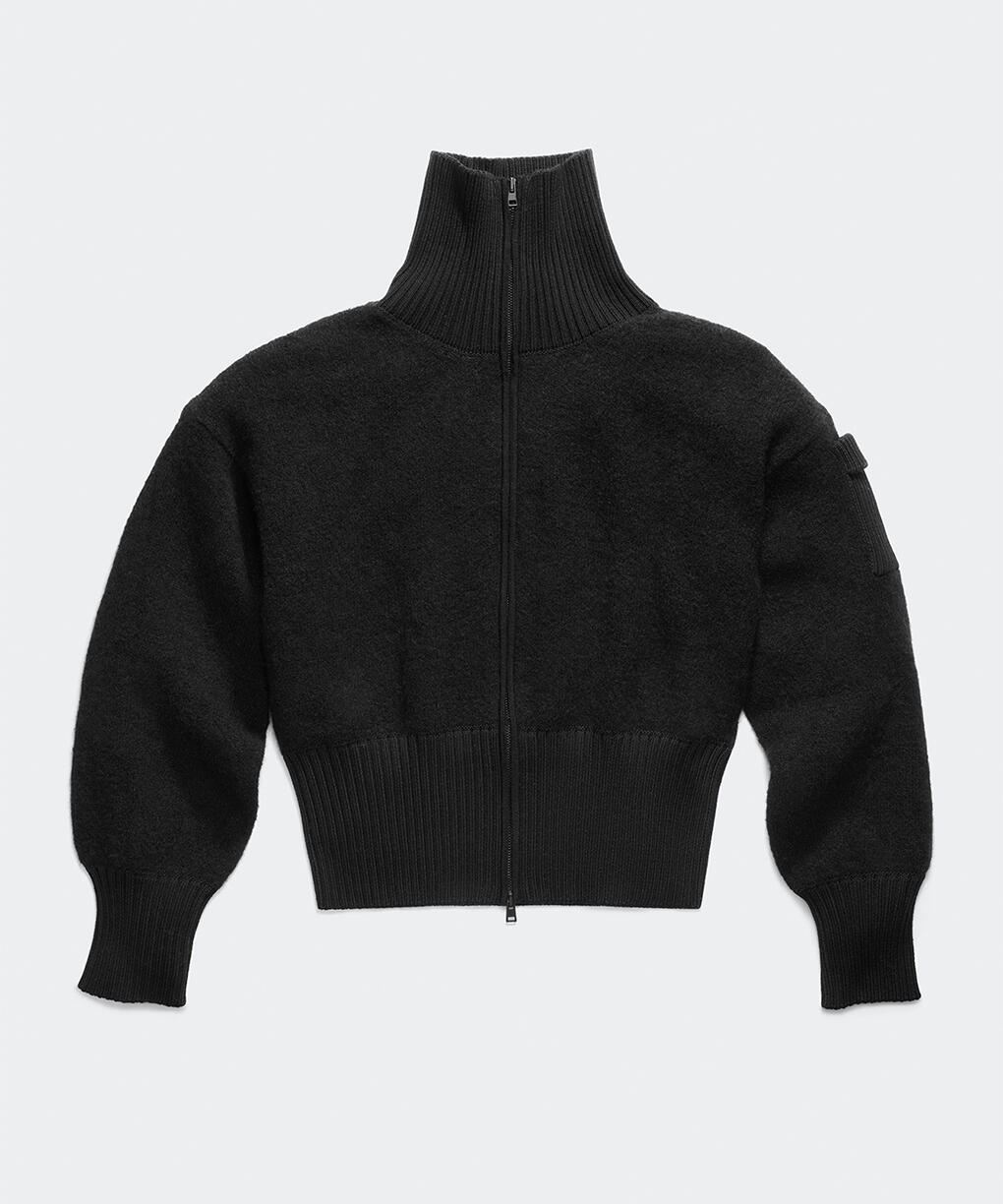 FW25新作】ソーブル アルパカ フルジップ セーター(9201W)｜カナダ