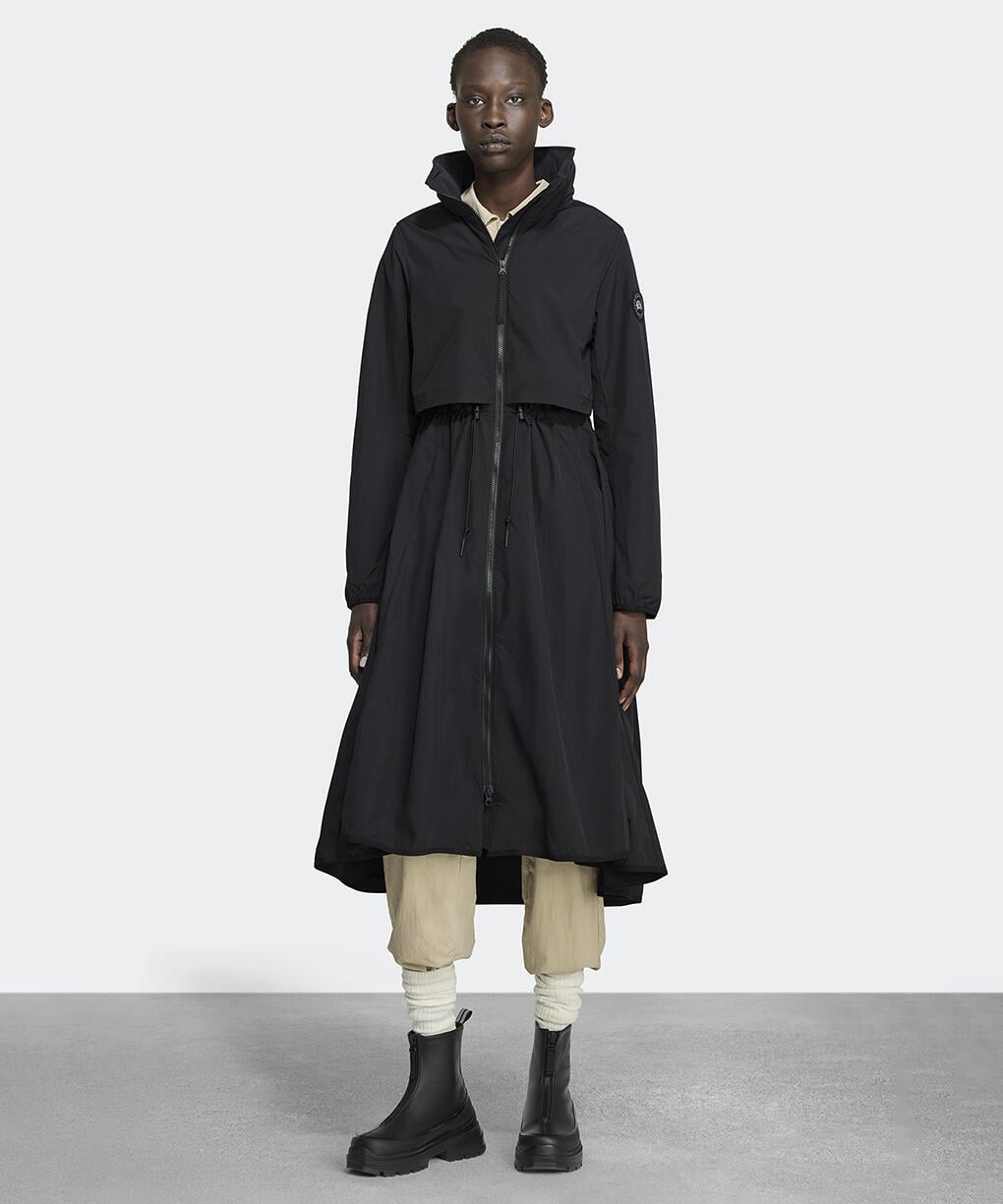 シンクレア ロング コート ブラックレーベル(2442WB)｜カナダグース