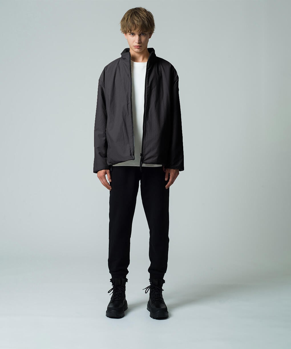 キンロス リバーシブル フリース ジャケット ブラックレーベル