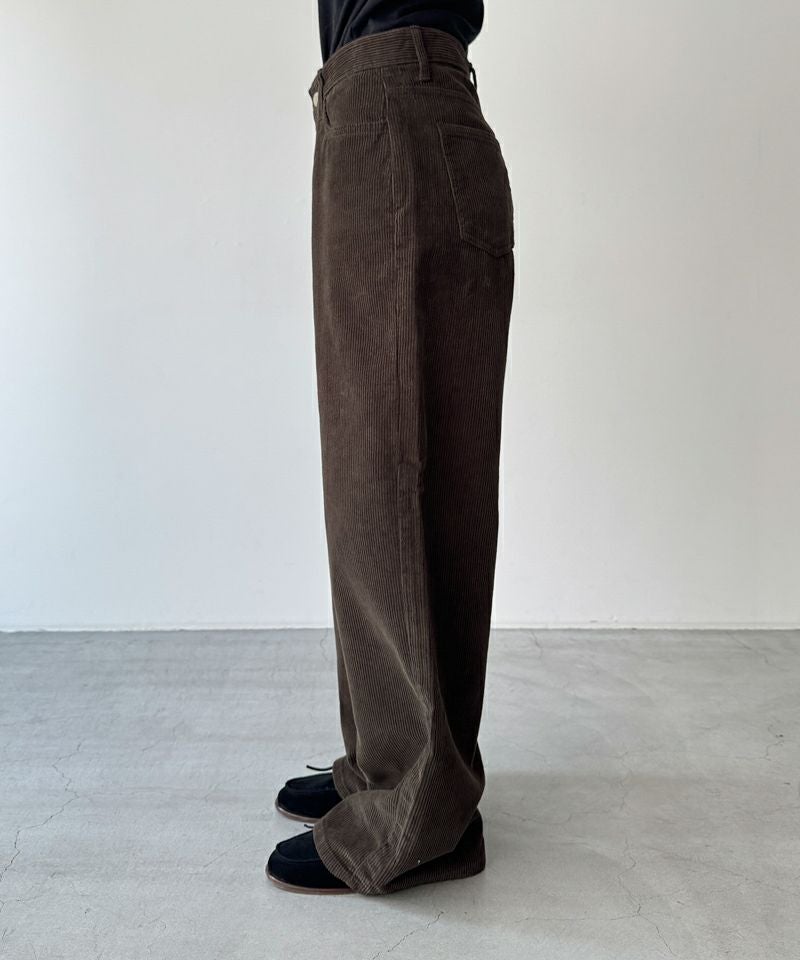 タイムセール25%OFF】El marコーデュロイワイドパンツ | CANAL JEAN