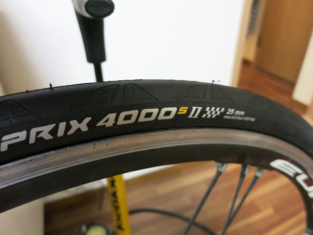 レビュー】Continental「GP4000S II CL 25C」 - 東京～大阪キャノン