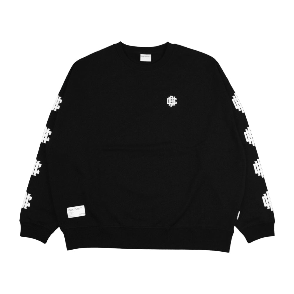 メンズウェア CPH Golf Overlap Logo Crew Sweat OVERLAP LOGO SLEEVE