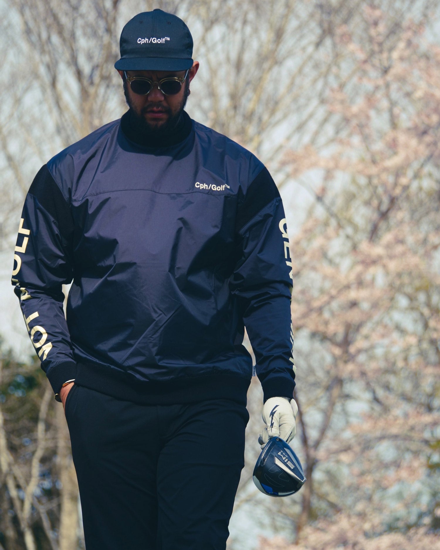 Cph/Golf™️ #WATER-PROOF P/O JACKET - BLACK - – Cph/Golf™︎