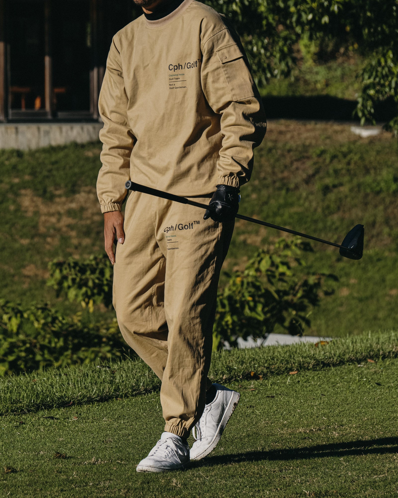 CPH/GOLF キャプテンズヘルムゴルフ 裏起毛 スウェット&キャップ