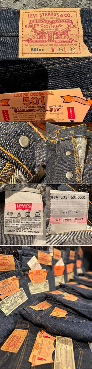 1995's DEAD STOCK LEVI'S（リーバイス） フラッシャー付き / “ 501