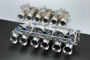 SOLEX」のミクニが試作した、L型チューニング・エンジン用の