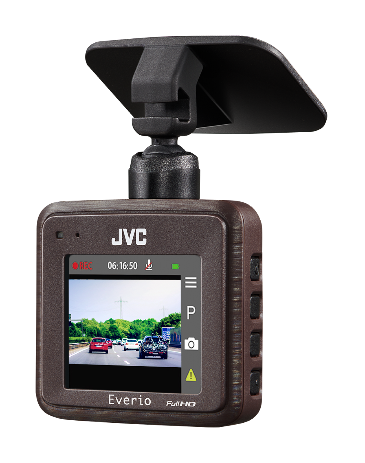 ドライブレコーダーだってオシャレが大事！ “ダークブラウン”カラーを