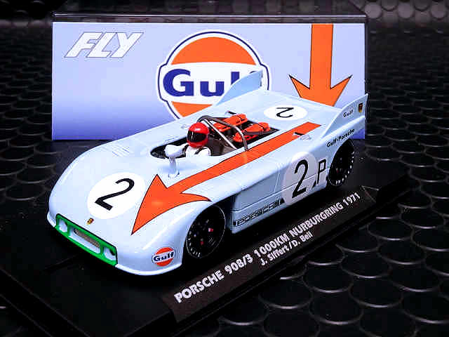 FLY 1/32 ｽﾛｯﾄｶｰ a2064◇PORSCHE 908/3 #2 Nurburgring 1000Km 1971