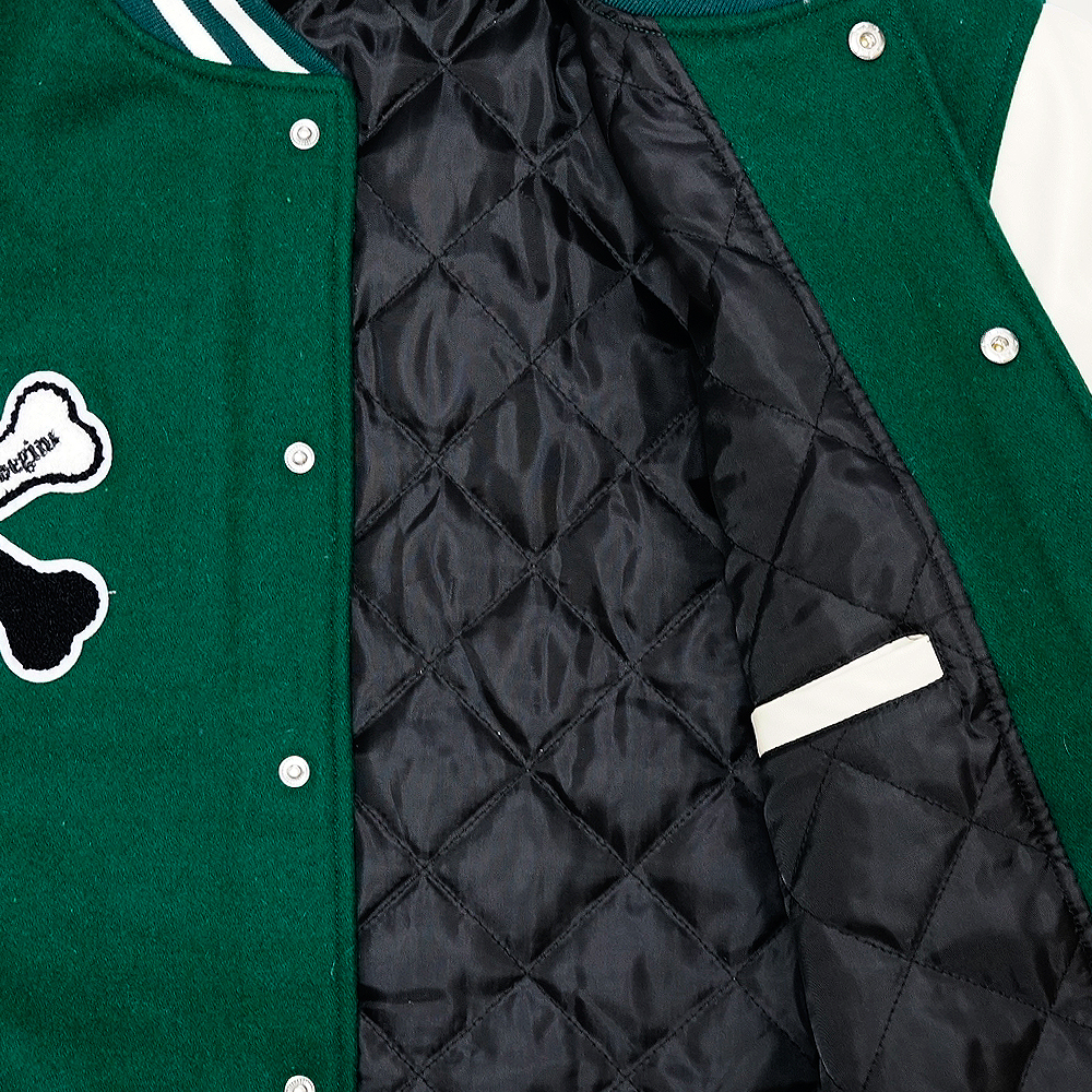 LiSA Goner スタジャン グリーン/ホワイト LiSA Goner スタジャン