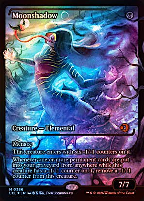 月影 foil 日本語 ジャパンショーケース moonshadow mtg 月影 foil