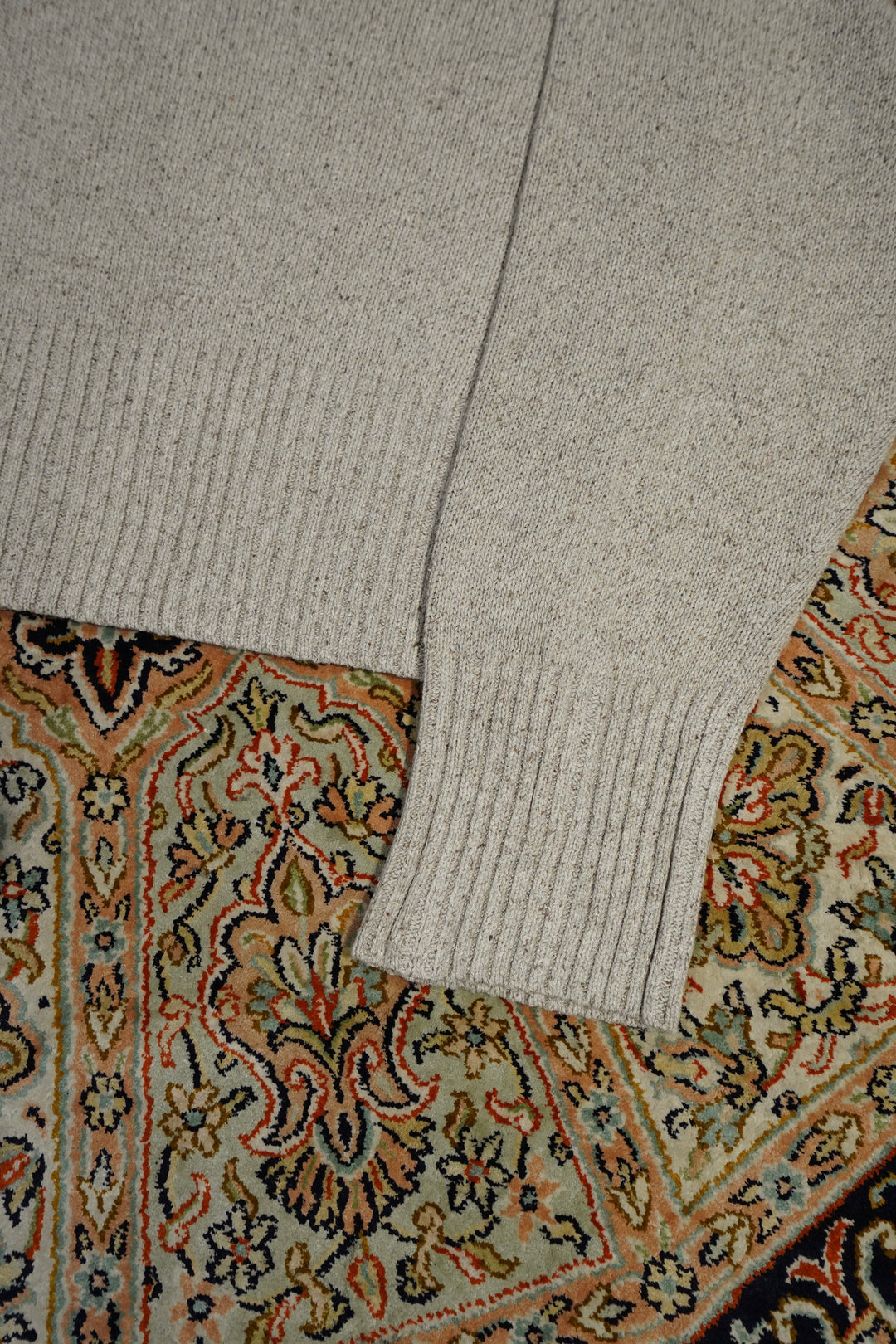 Taiga Takahashi(タイガタカハシ)のV-NECK SWEATER(IVORY)(セーター)の