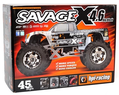 Savage X 4.6 Big Block RTR 1/8 Scale 4x4 Nitro Powered Monster