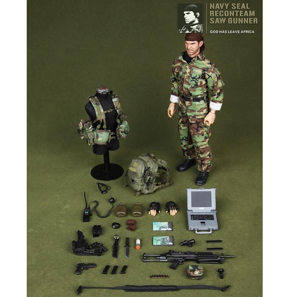 Monkey Depot - DAM Navy Seal Recon Team Saw Gunner (93012)