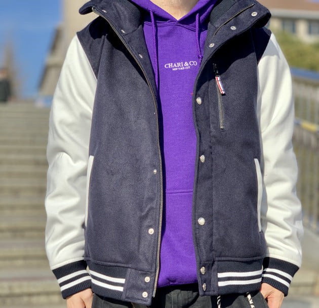 メンズオススメ商品】フード付きスタジャン｜ビームス アウトレット