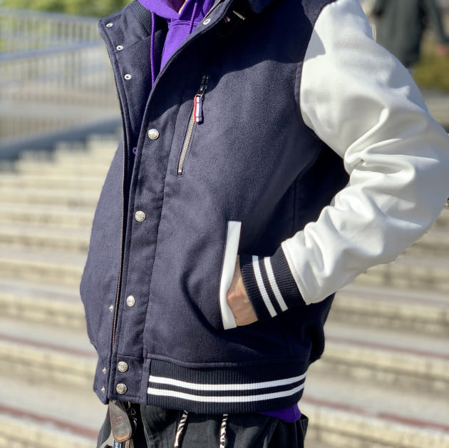 メンズオススメ商品】フード付きスタジャン｜ビームス アウトレット