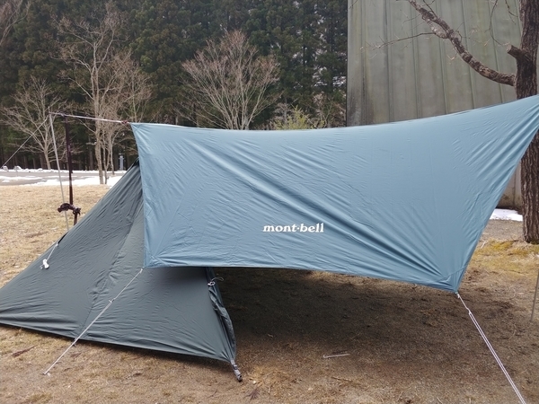 montbell ミニタープHX別売りポールセット montbell ミニタープHX