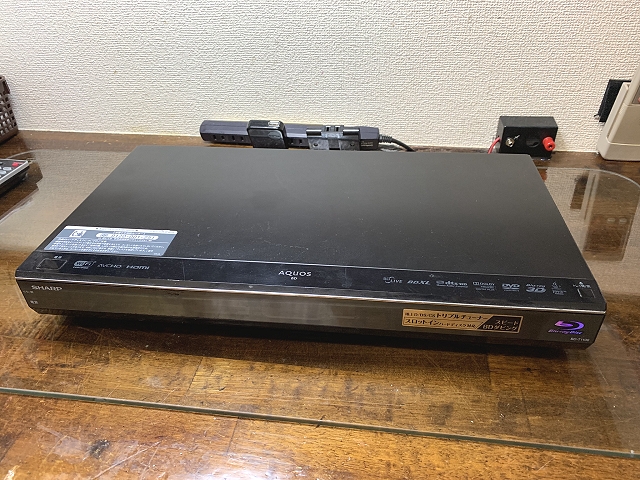 SHARPブルーレイレコーダー BD-T1100 の修理 - TomのブログⅡ