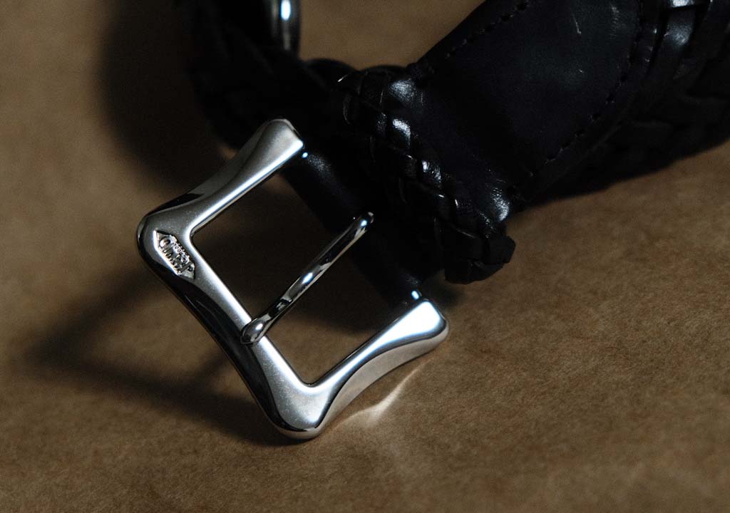 名品ベルト】J&M DAVIDSON（デヴィッドソン）の30mmレザーメッシュ