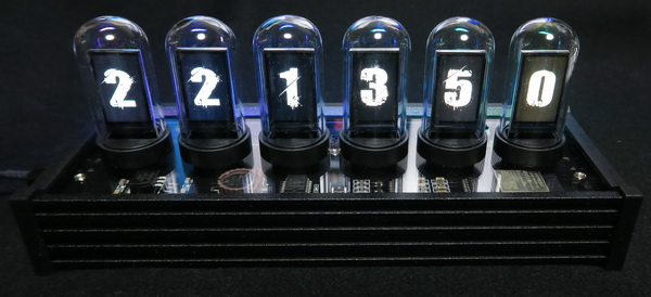 Elekstube IPS Nixie Tube Digital Clock ニキシー管風 デジタル時計