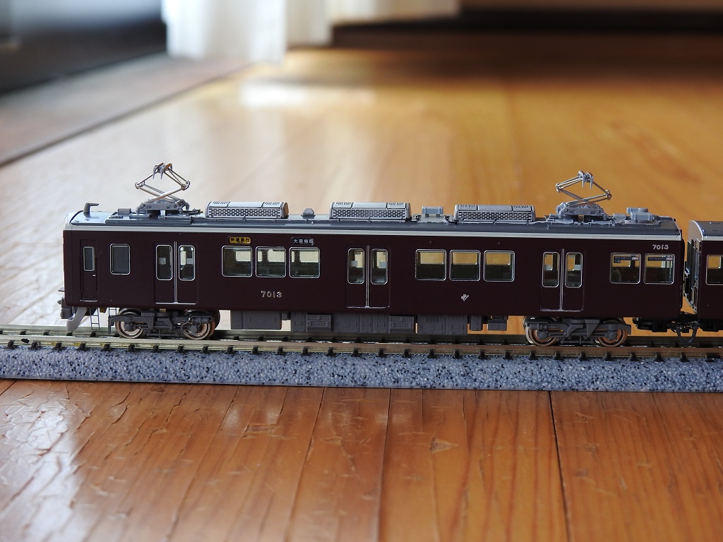 GREENMAX】阪急7000系リニュアル車(7013F) 完成お披露目！ - 新つなぐ