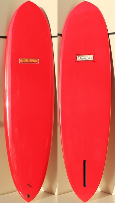 デューイウェーバー フェザーファストバック6'8