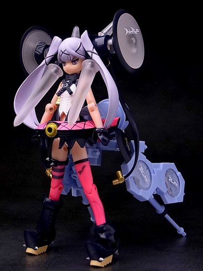 武装神姫 エレキギター型MMS ベイビーラズ レビュー - YOの玩具箱