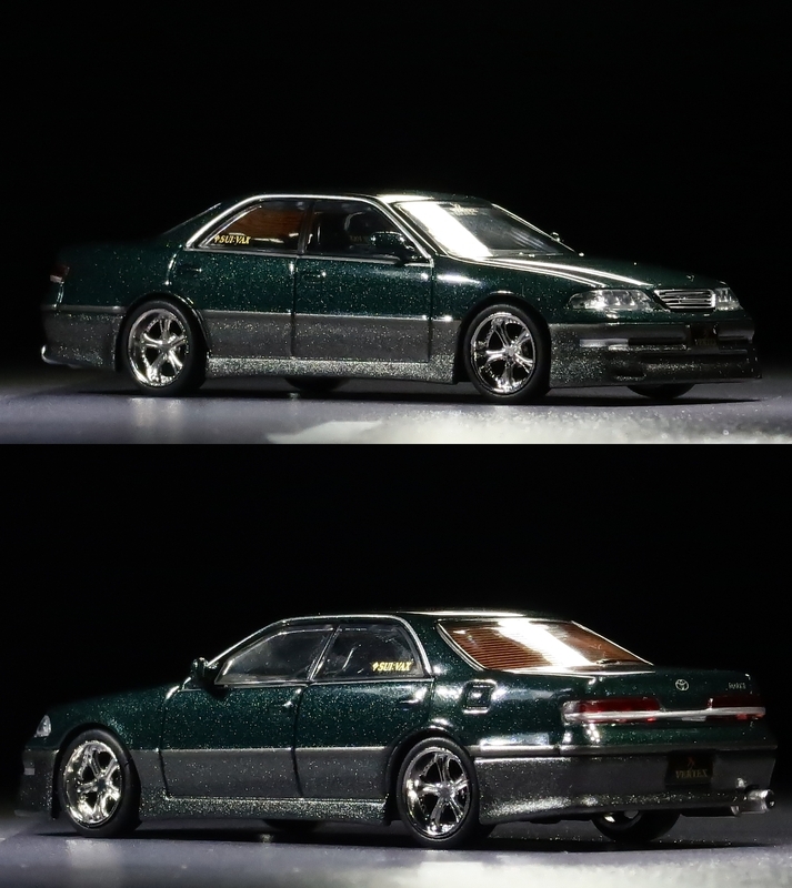 モデルインプレッション】 Tarmac Works 1/64 - VERTEX Toyota Mark II