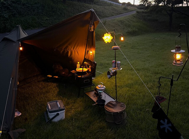 レビュー】バンドック（BUNDOK）ソロティピー TCを使ってみた！ - 格安