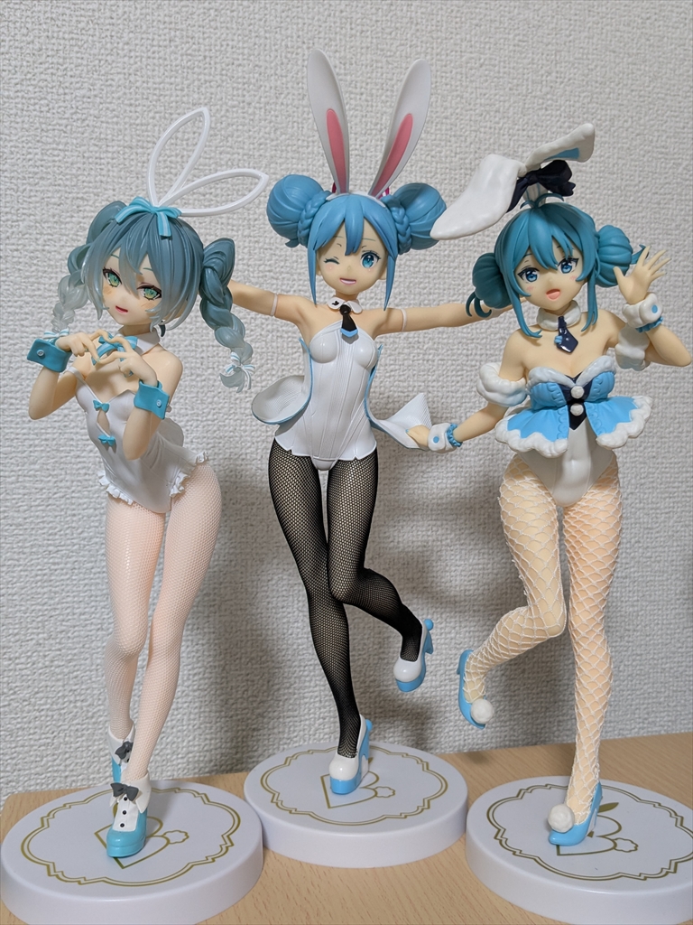 レビュー）初音ミク BiCute Bunnies Figure －rurudo WHITE ver