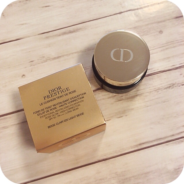 今年の感動今年のうちに ディオール プレステージルクッションタンドゥ