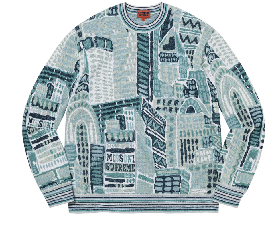 Supreme】本日発売！老舗ニットブランドの雄”ミッソーニ”との協業は