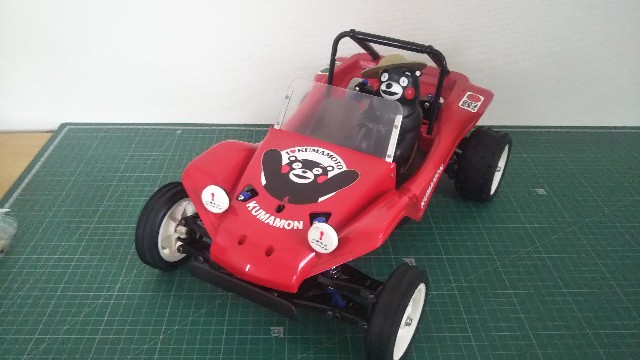 タミヤ DT-02 レストア⑦ ボディ製作(1) - おーちゃんの今日もラジコン日和