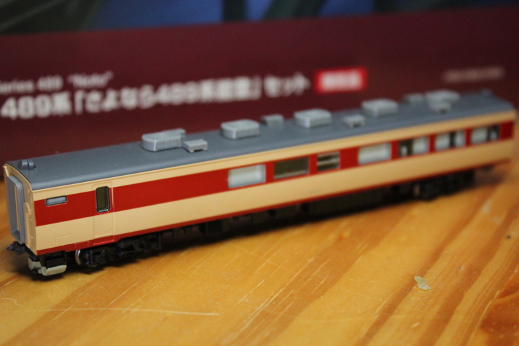 TOMIX「さよなら489系能登」をグレードアップしよう！ - 学生