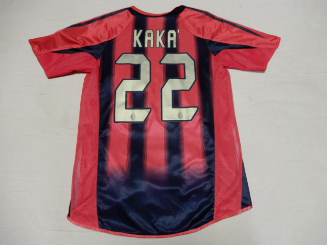 ユニフォーム その235 ACミラン 2004-2005シーズン ホーム用 半袖 カカ