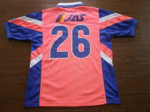 ユニフォーム その261 鳥栖フューチャーズ 1995年 1st用 半袖 選手支給