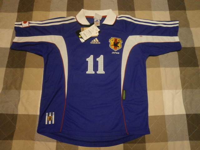 ユニフォーム その278 日本代表 2000年 ホーム用 半袖 三浦知良