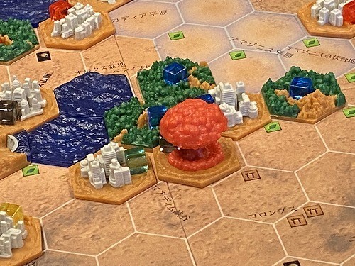 最新プレイしたゲーム（121） テラフォーミング・マーズ（3D地形