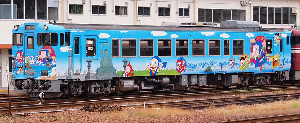 キハ40の忍者ハットリくんが登場したその理由とは？ - 本棚の住人の