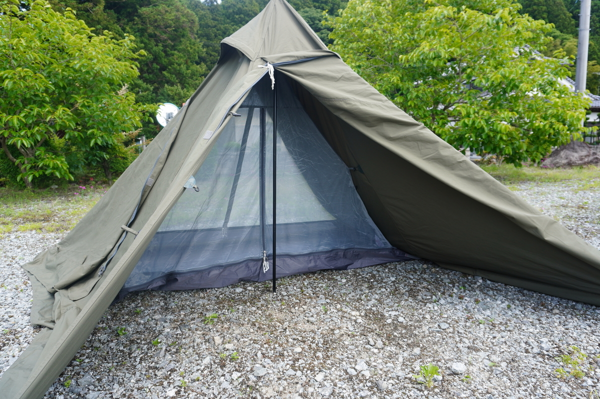 Wolfyok ワンポールT/C ソロティピーテント 煙突ポート付 Wolfyok ワン
