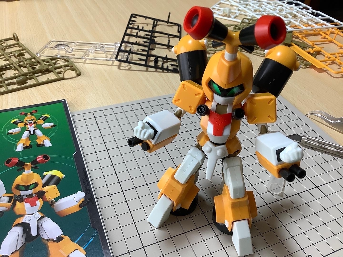 レビュー】サイカチスを作ってみました【メダロットプラモデル