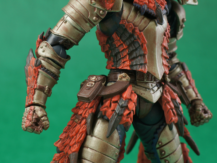 海洋堂 リボルテックヤマグチ No.123 ハンター男剣士 レウスシリーズ