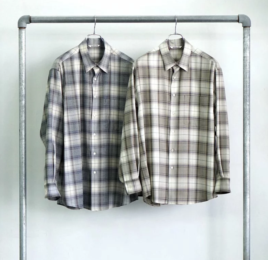 AURALEE 歴代チェックシャツまとめと個人的オススメをご紹介。 - Fuku-Hack